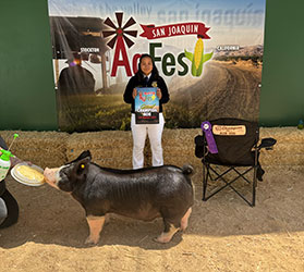 Champion FFA AOB
San Joaquin County Ag Fest